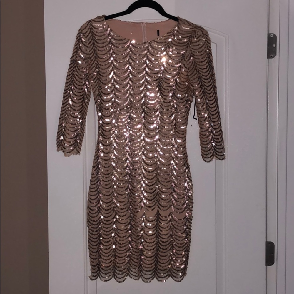 sequin dress